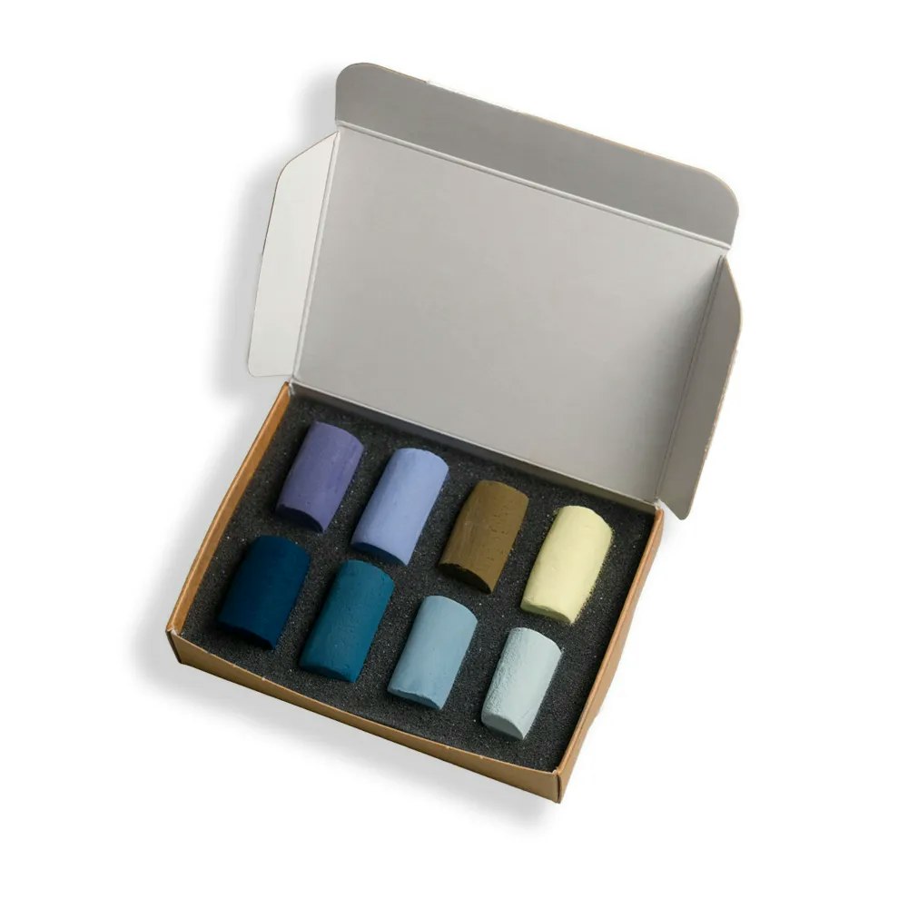 Unison Colour soft pastel sett - Winter 8 Half