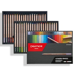 Caran d'Ache Pastellsett - 40stk