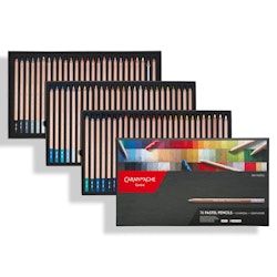 Caran d'Ache Pastellsett - 76stk