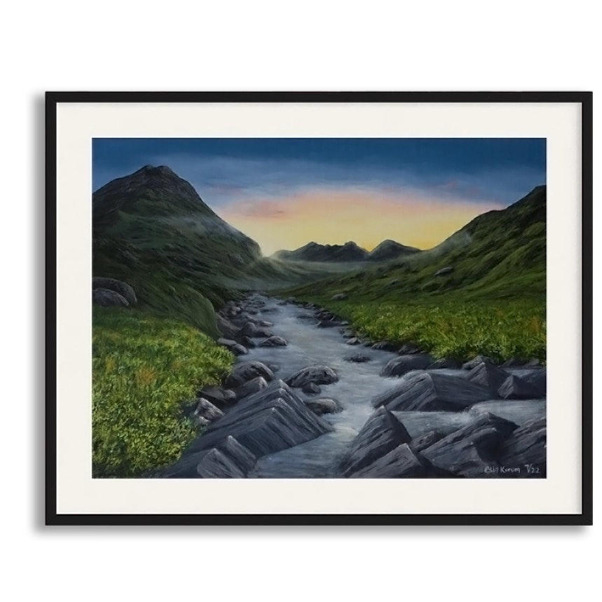 "Morgengry" Giclee