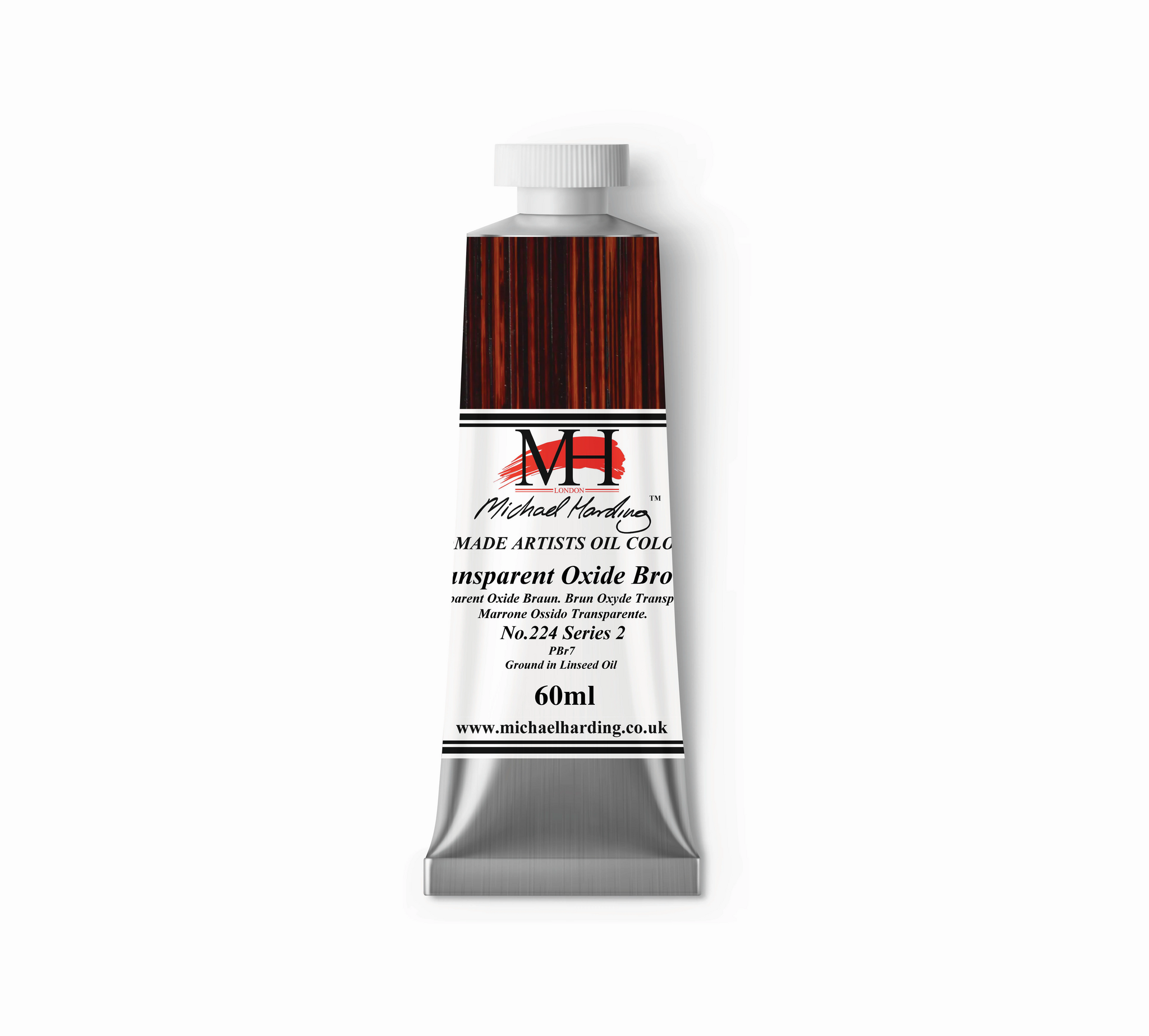 Oljemaling - Transparent Oxide Brown - 60ml