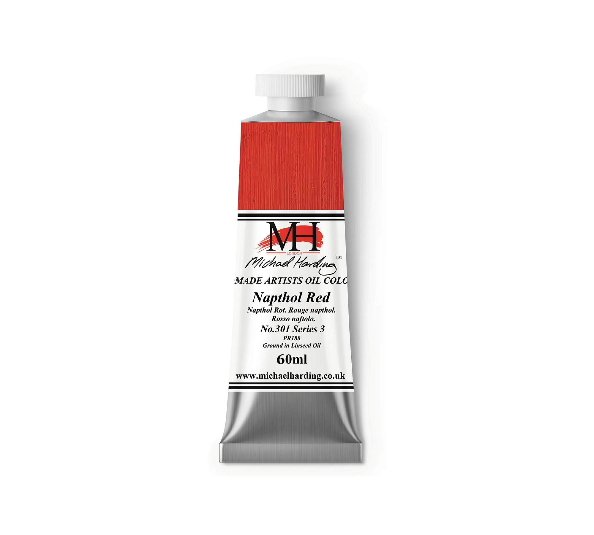 Oljemaling - Napthol Red - 60ml