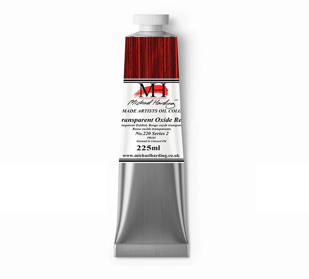 Oljemaling - Transparent oxide red - 225ml