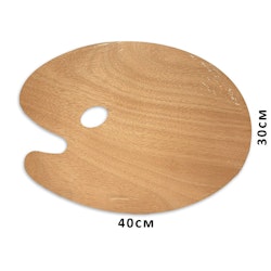 Palett oval 30x40
