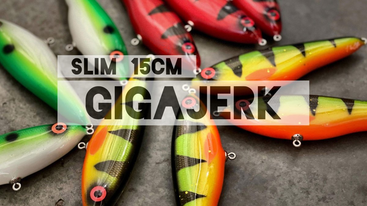 Gigajerk Slim 15cm - Ulm Lures AB
