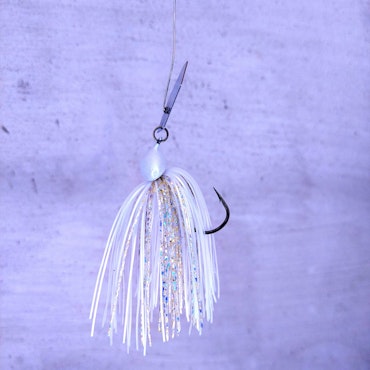 MCB Perch Bladed Jig Albino Flash 14g