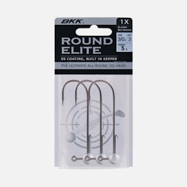 BKK Round Elite-Classic Bait Keeper Jig Head (4/0) - 3pcs