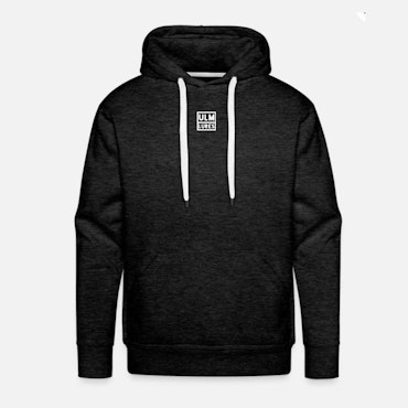 ULM Premium Hoodie - Charcoal Gray