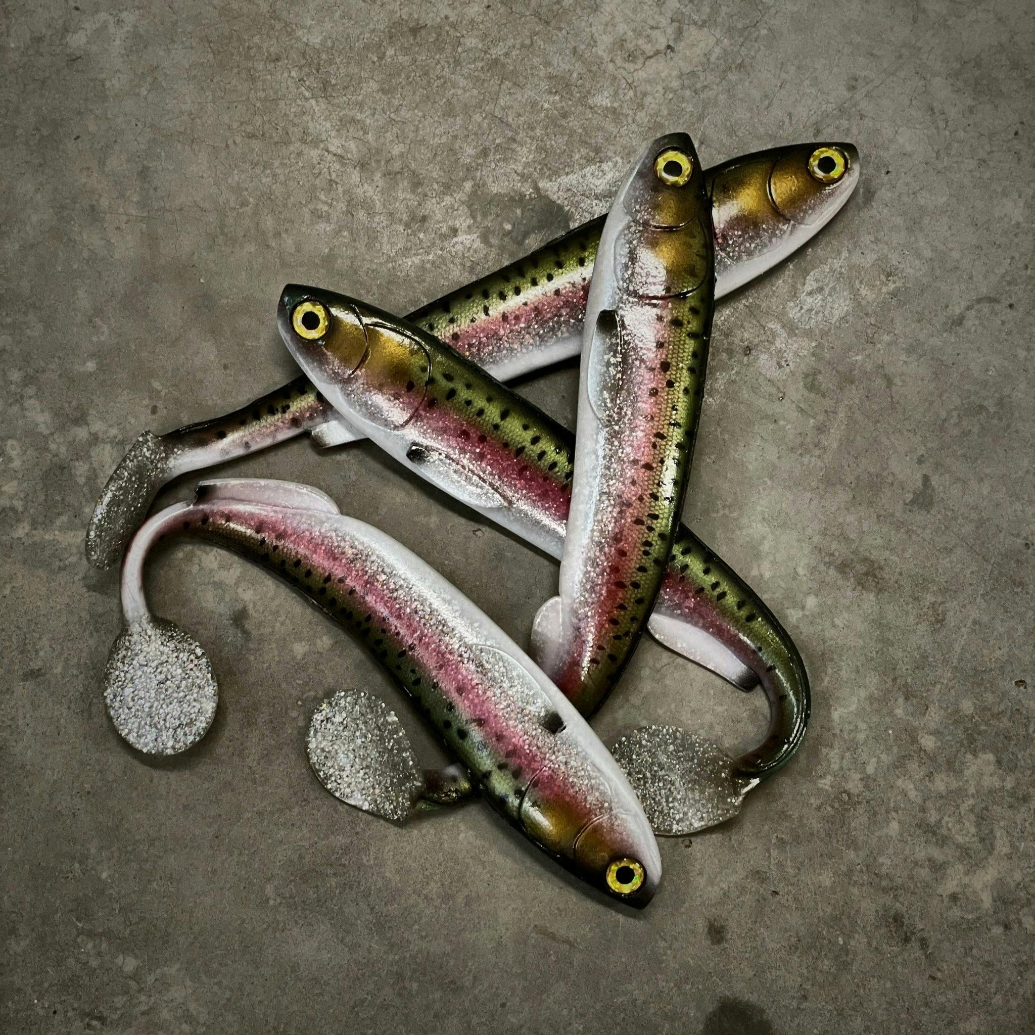 Gigashad Glitter Rainbow Trout 33cm