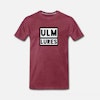 T-shirt Bordeaux