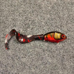 Ulm Tail Red Glitter Tiger 22cm