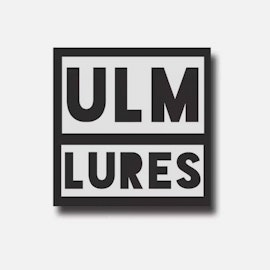 ULM Lures Sticker 25x25cm