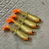 GigabiteV2 Bass Orange 8cm - 4pcs