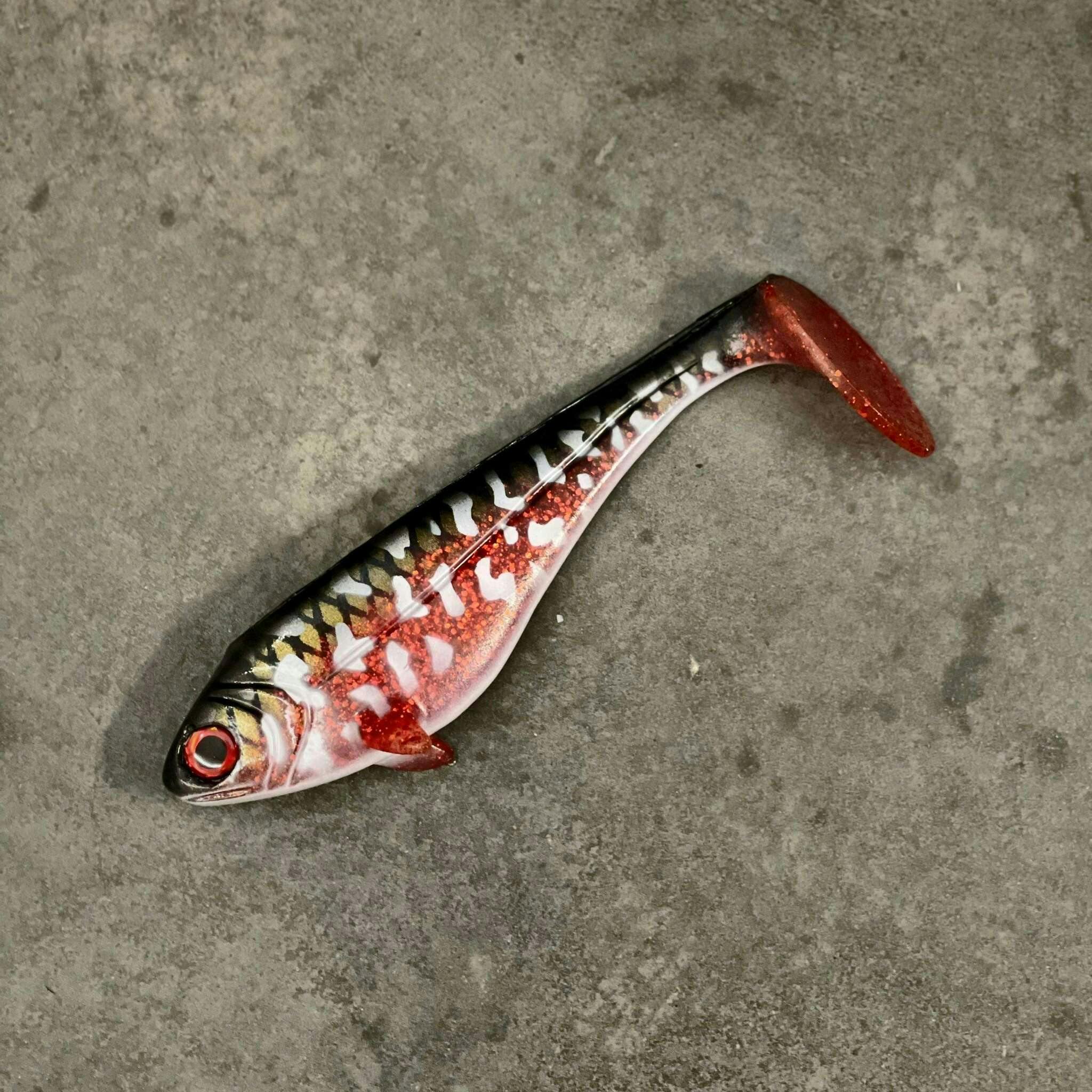 Snackbite Red Glitter Pike 21cm