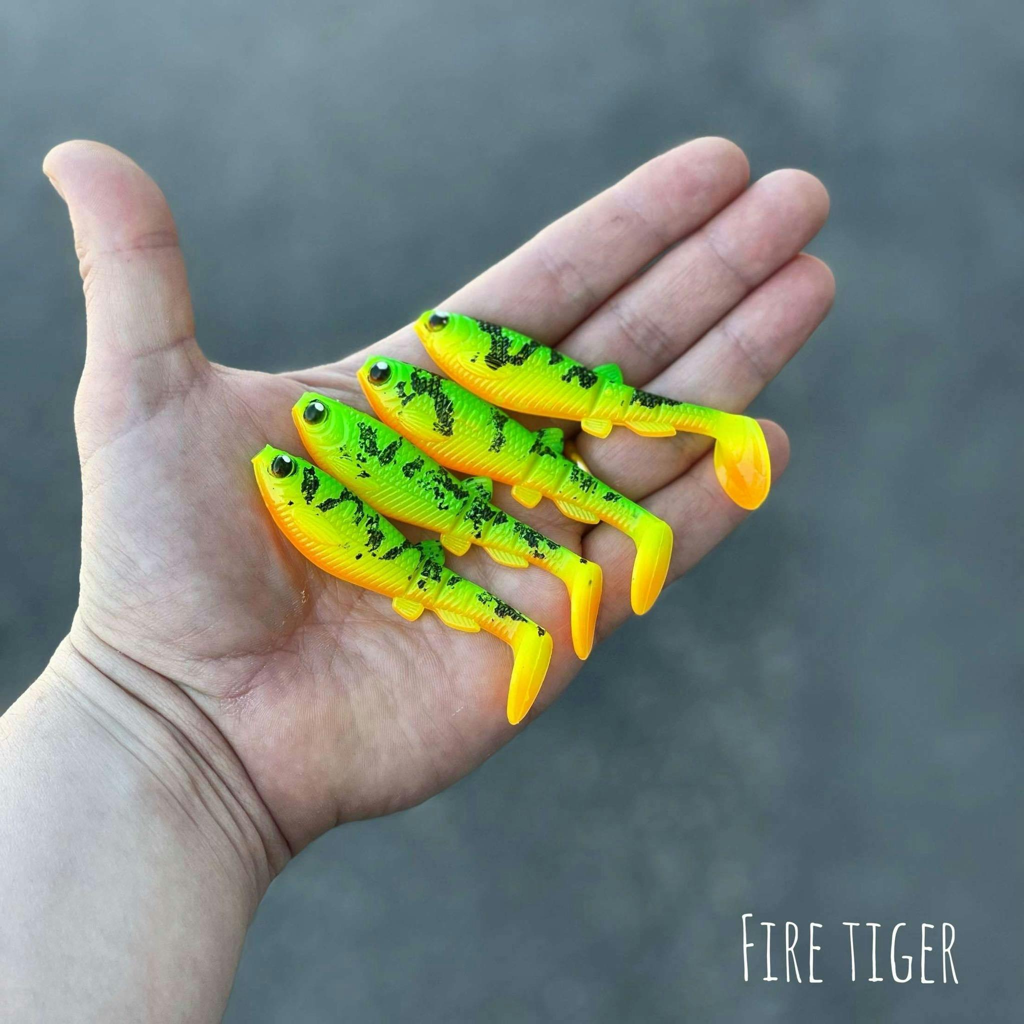 GigabiteV2 Fire Tiger 8cm - 4pcs