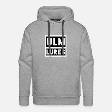 Ulm Lures Logo Hoodie - Grey