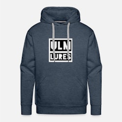 Ulm Lures Logo Hoodie - Denim Blue