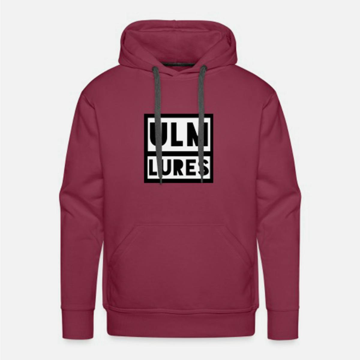 Ulm Lures Logo Hoodie - Burgundy