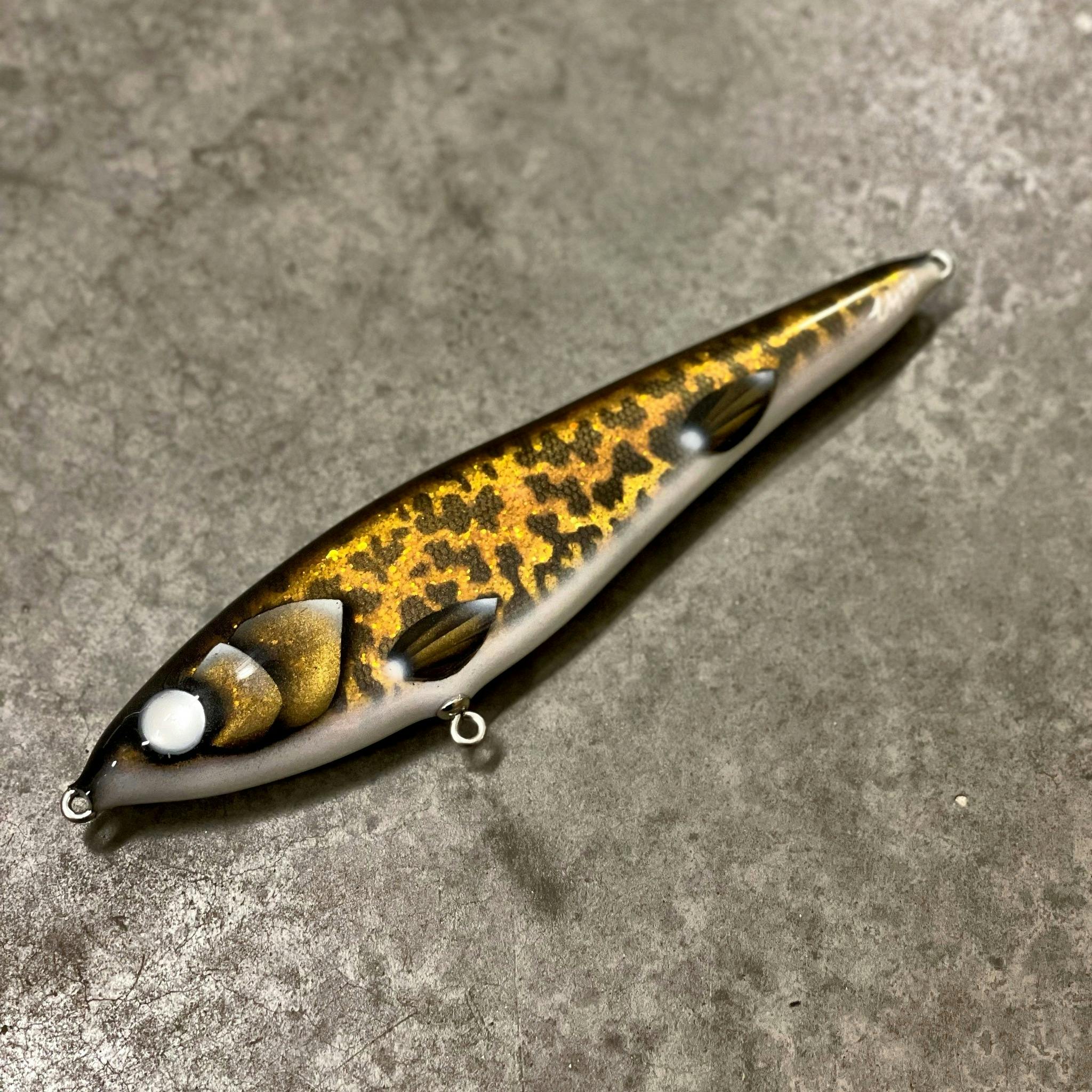 Gigajerk Golden Motoroil Burbot 24cm