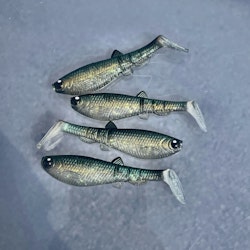 GigabiteV2 Emerald Herring 8cm - 4pcs
