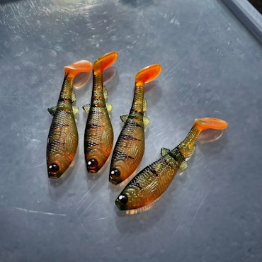 GigabiteV2 Motoroil Perch  8cm - 4pcs