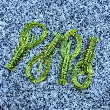 Crawler Kiwi Lover UV 8,5cm - 4 pcs
