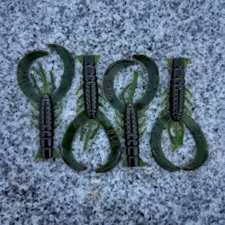 Crawler Green Pumpkin 8,5cm - 4 pcs
