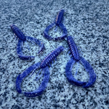 Crawler Junebug Royale UV 8,5cm - 4 pcs