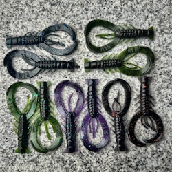 Crawler Dark Mix 8,5cm - 10 pcs