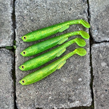 Gigashad 12,5cm Kiwi Lover 4pcs