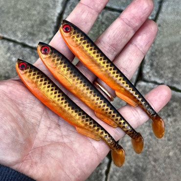 Gigashad 12,5cm Skitmört 3pcs