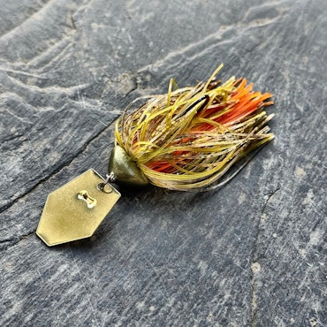 MCB Perch Bladed Jig Bass Orange 10g