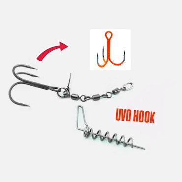 Stinger Kit 16cm 3/0 UVO + Screw