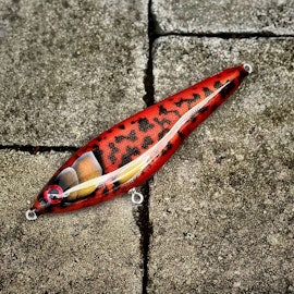 Gigajerk Jr - Red Motoroil Burbot 17,5cm