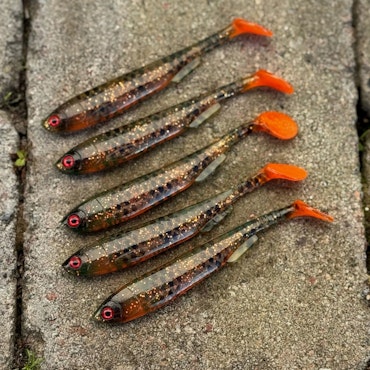 Gigashad Hot Motoroil Perch 10cm - 5pcs