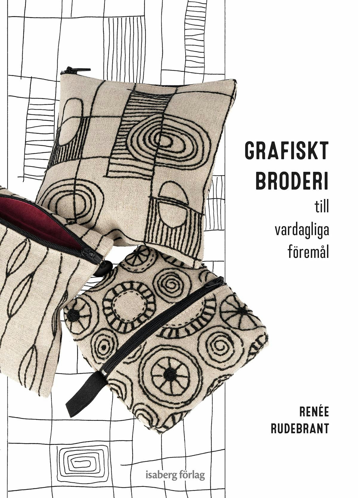 Grafiskt broderi till vardagliga föremål