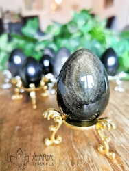 Sheen obsidian ägg