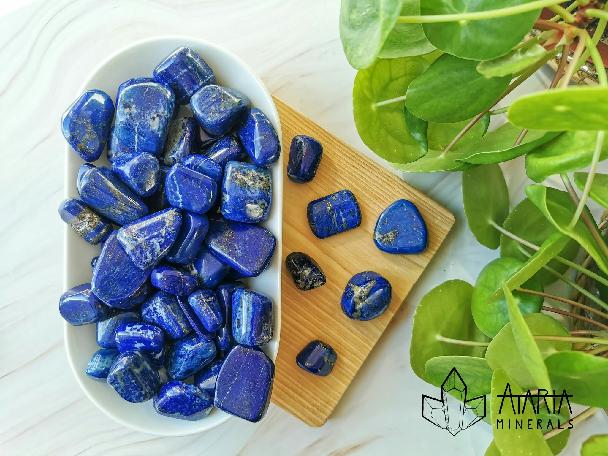 Lapis lazuli tumlad