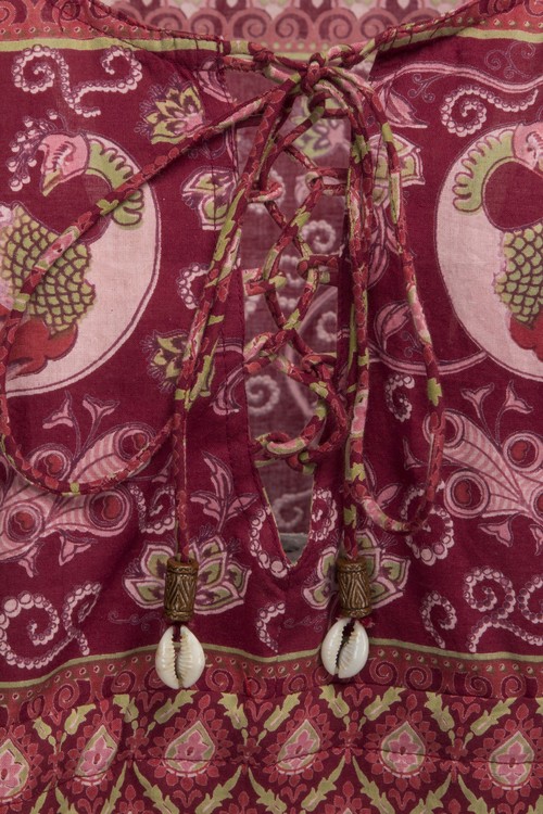 Lalamour  tunika/klänning, finns i turkos och vinrött