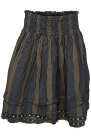 Vacker randig kjol 22871 från Ewa i Walla