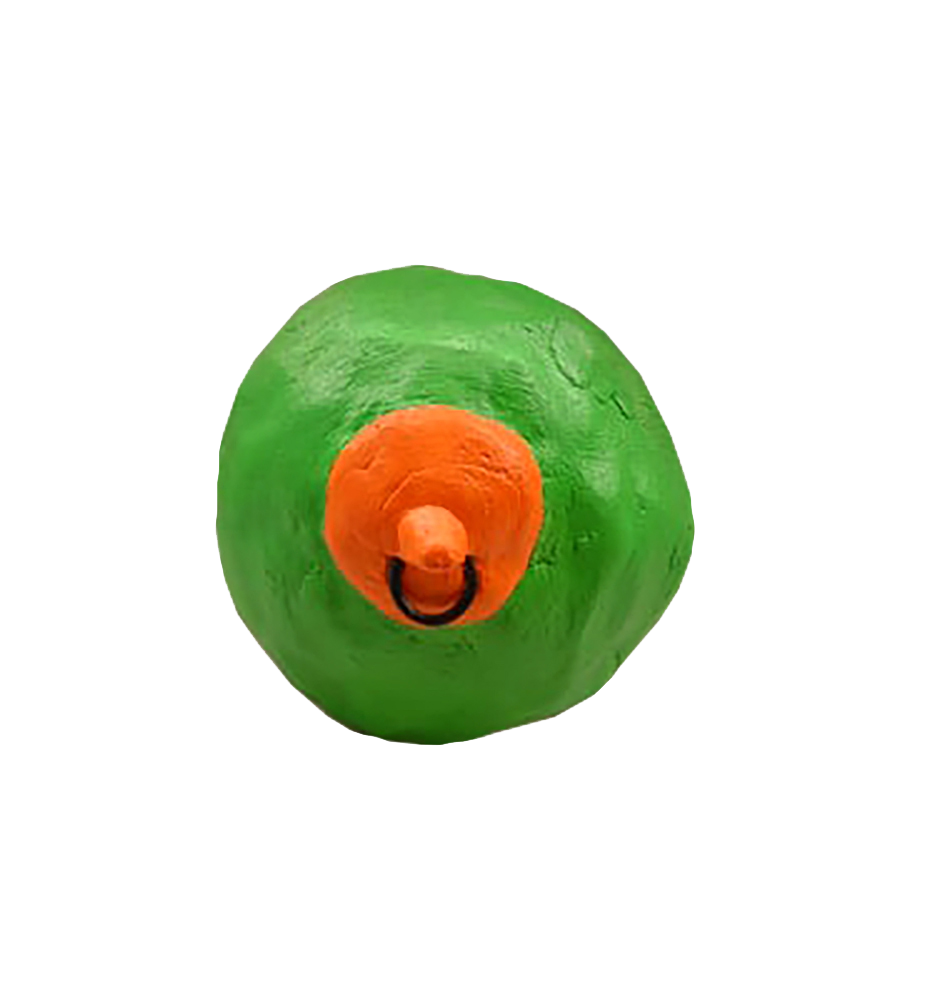 Grön tutte med piercing