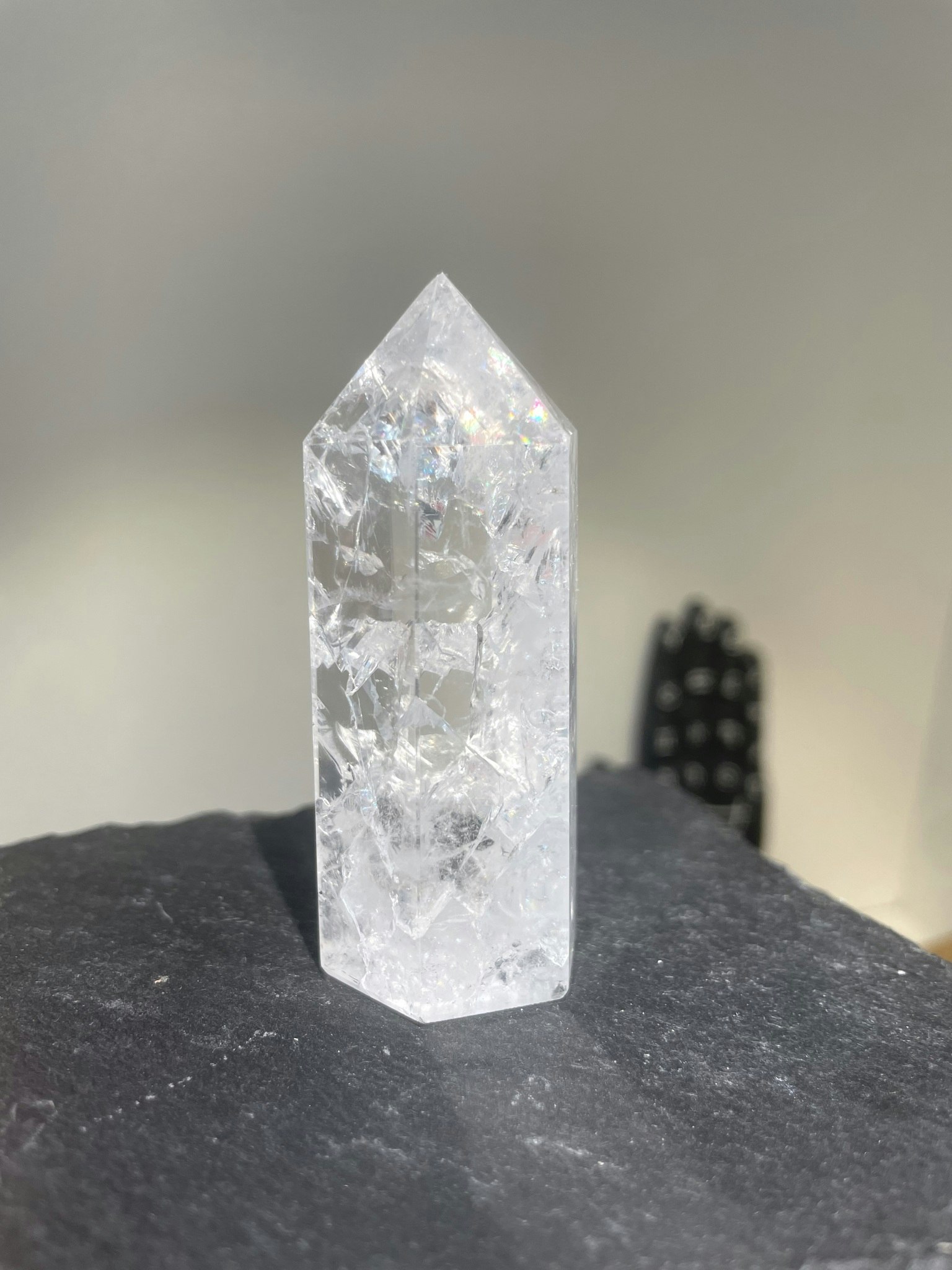 Bergkristall Torn ”Cracked Quartz” #3