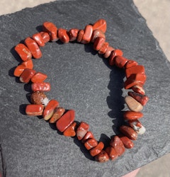 Röd Jaspis armband