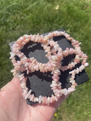 Rosa Opal armband