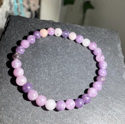Lepidolit armband 6mm