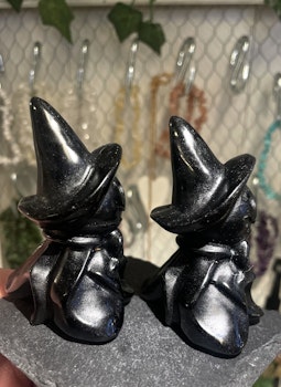 Svart Obsidian Pumphäxa
