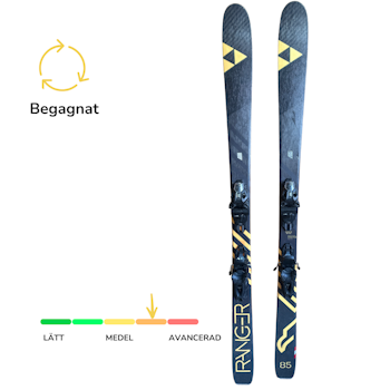 Begagnad Fischer Ranger 85, 166cm