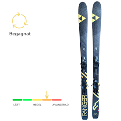 Begagnad Fischer Ranger 85, 166cm