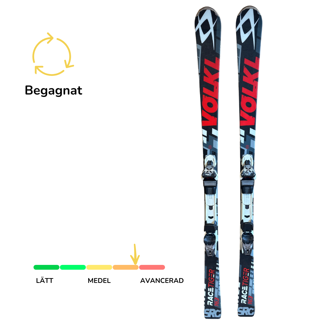 Begagnade Völkl Racetiger SRC 163cm - Skidcentralen