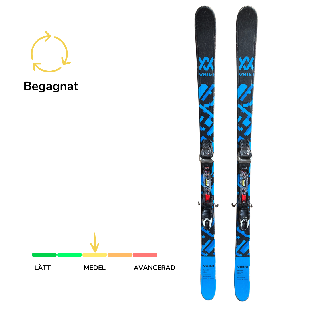 Begagnade Völkl Bash 81, 168cm - Skidcentralen